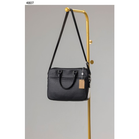 보** [BOTTEGA VENETA] 수입고급 인트레치아토 우븐 가죽 브리프케이스