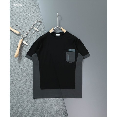 디* 포켓 언발크로스 라운드 반팔티 2055