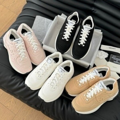 샤* CC 패브릭 스니커즈