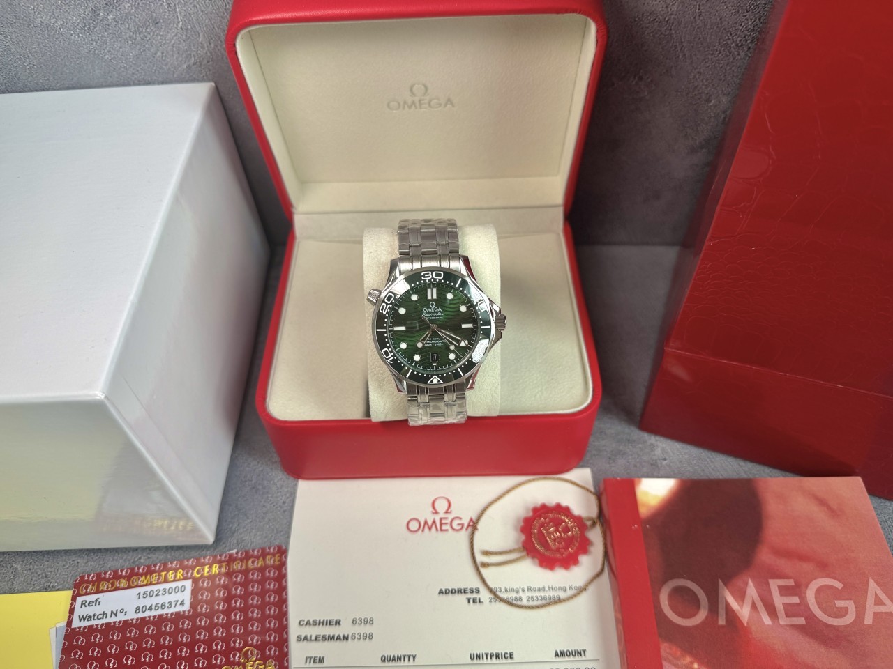 오** 씨마스터 300m 42mm 그린