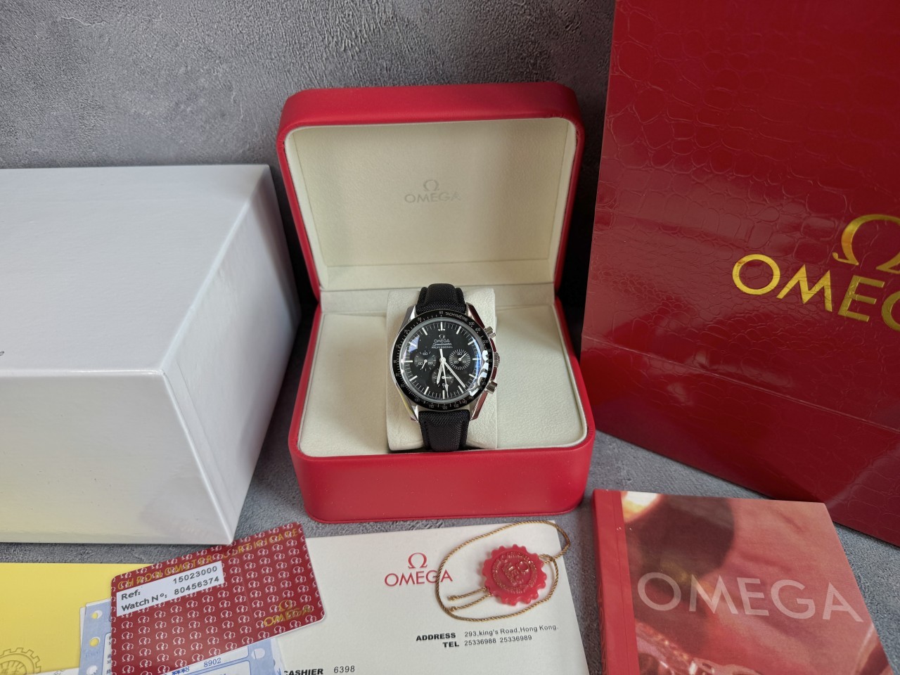 오** 문워치 프로페셔널 42mm 패브릭스트랩